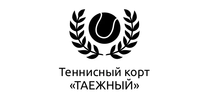 логотип теннисного корта