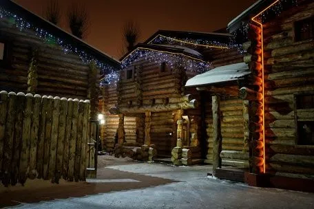 Настоящая деревенская баня в Москве
