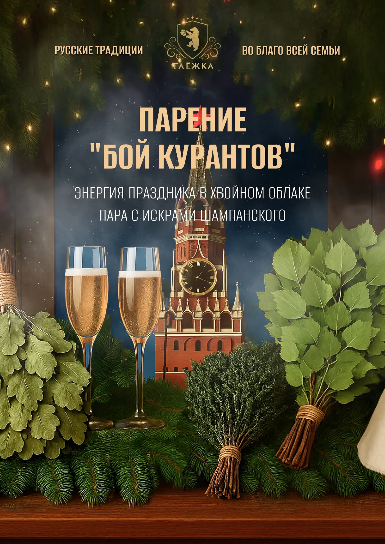 Парение «Бой курантов»